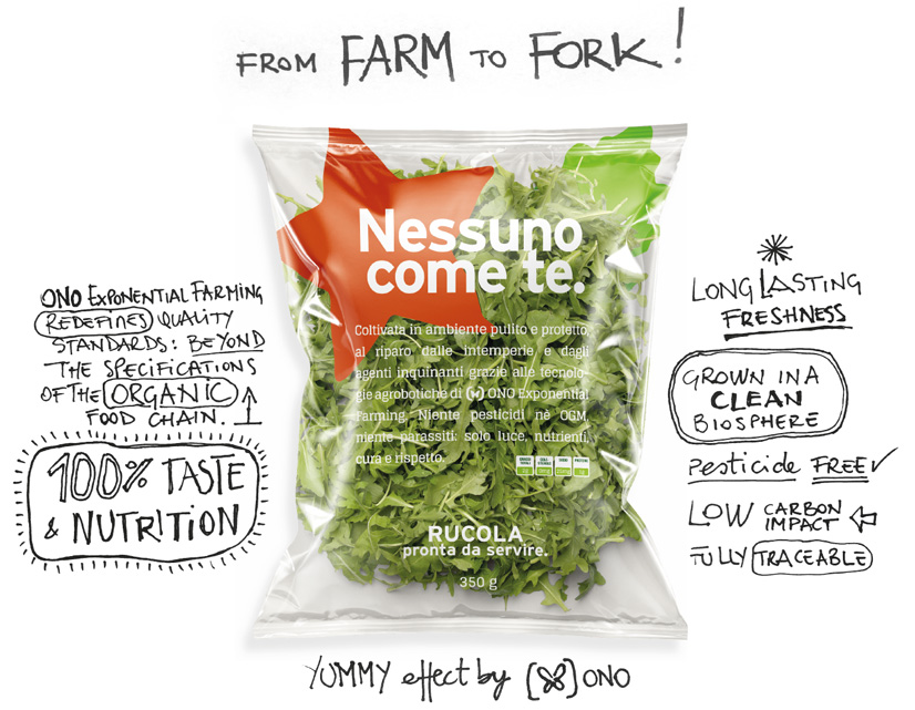 from ONO vertical farm to fork